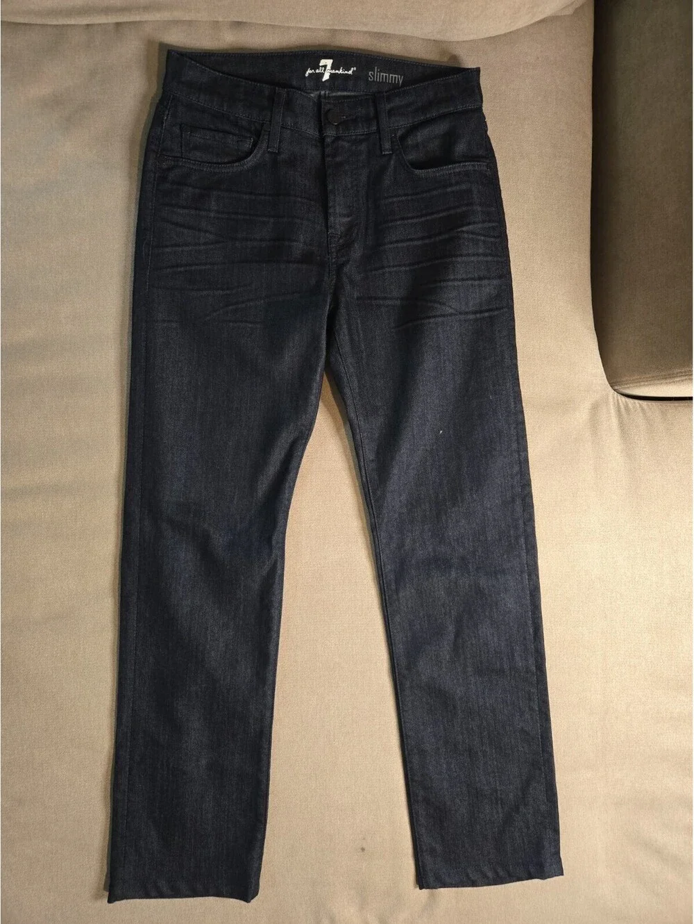 7 For All Mankind Slimmy 30 Luxe Performance Jeans (Slim Straight Leg)